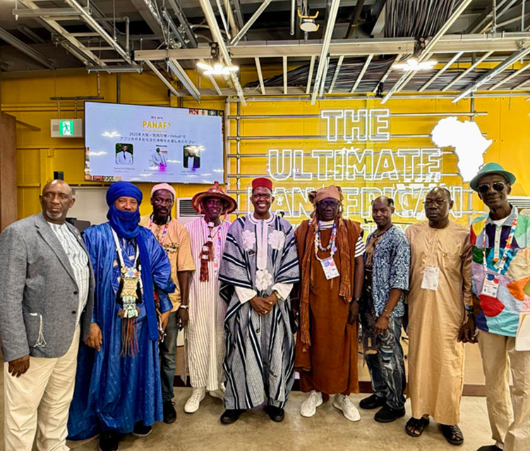 Vernissage de l’exposition d’art contemporain des artistes maliens Mamari DIALLO et Souleymane OUOLOGUEM en marge de l'Exposition Universelle d'Osaka 2025 au Japon 