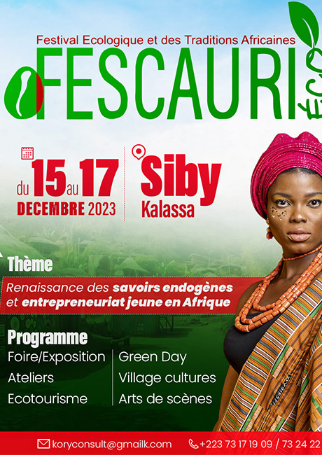  17ème EDITION DU FESTIVAL ÉCOLOGIQUE ET DES TRADITIONS AFRICAINES (FESCAURI)