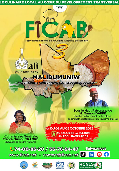 FICAB 2025 – Festival International de la Cuisine Africaine de Bamako