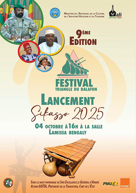 Festival Interbational Triangle du Balafon: Lancement officiel